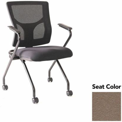 Lorell Conjure Mesh Training Chairs with Arms 1