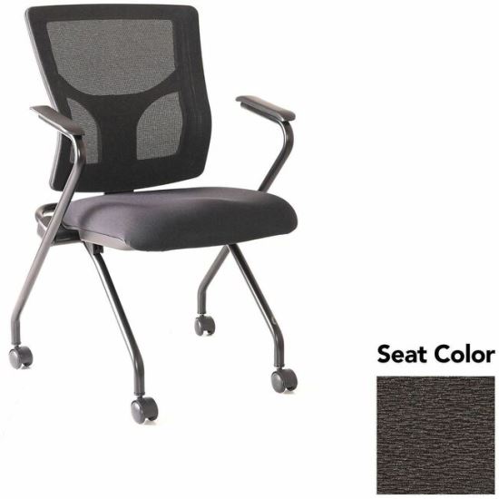 Lorell Conjure Mesh Training Chairs with Arms 1