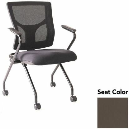 Lorell Conjure Mesh Training Chairs with Arms 1