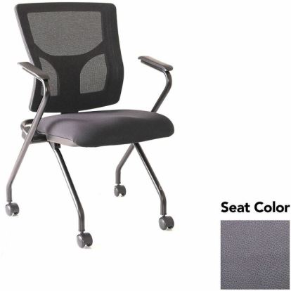 Lorell Conjure Mesh Training Chairs with Arms 1