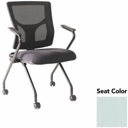 Lorell Conjure Mesh Training Chairs with Arms 1