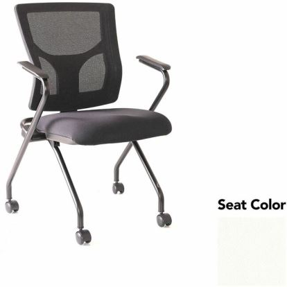 Lorell Conjure Mesh Training Chairs with Arms 1