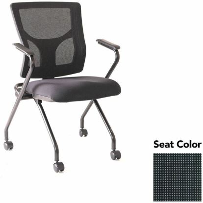 Lorell Conjure Mesh Training Chairs with Arms 1