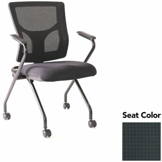 Lorell Conjure Mesh Training Chairs with Arms 1