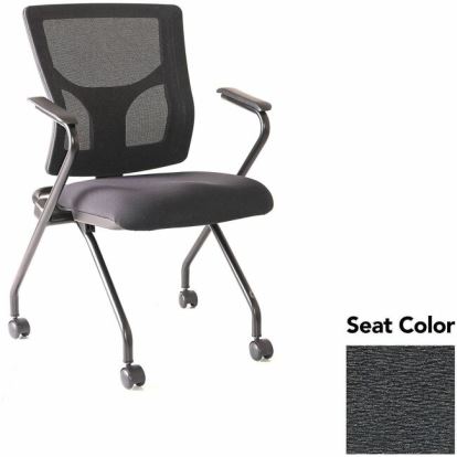 Lorell Conjure Mesh Training Chairs with Arms 1