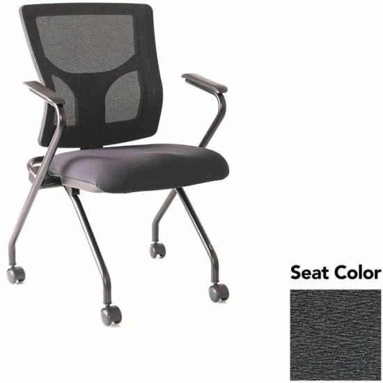 Lorell Conjure Mesh Training Chairs with Arms 1
