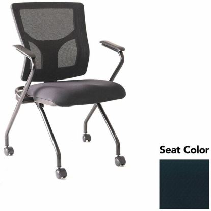 Lorell Conjure Mesh Training Chairs with Arms 1