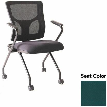 Lorell Conjure Mesh Training Chairs with Arms 1