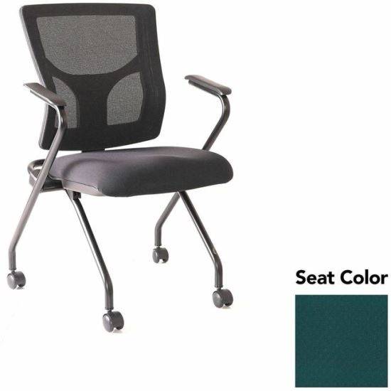 Lorell Conjure Mesh Training Chairs with Arms 1