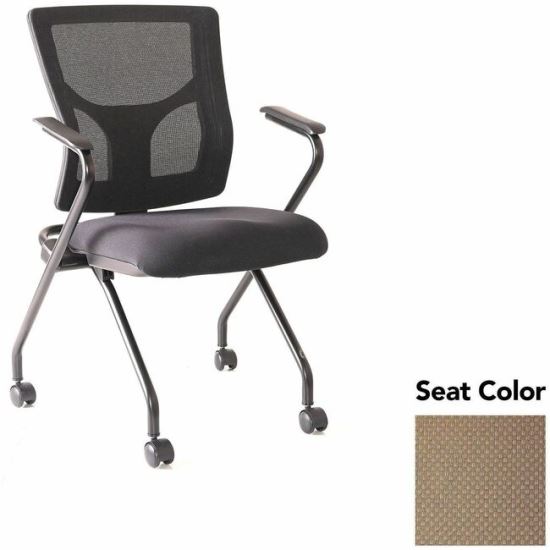 Lorell Conjure Mesh Training Chairs with Arms 1