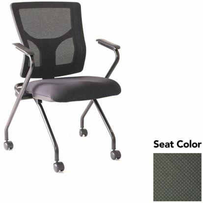 Lorell Conjure Mesh Training Chairs with Arms 1