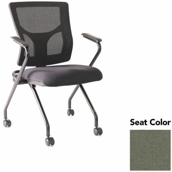 Lorell Conjure Mesh Training Chairs with Arms 1