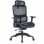 Lorell Ripley All-Mesh High-Back Chair with Articulating Lumbar Support 1