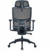 Lorell Ripley All-Mesh High-Back Chair with Articulating Lumbar Support 4