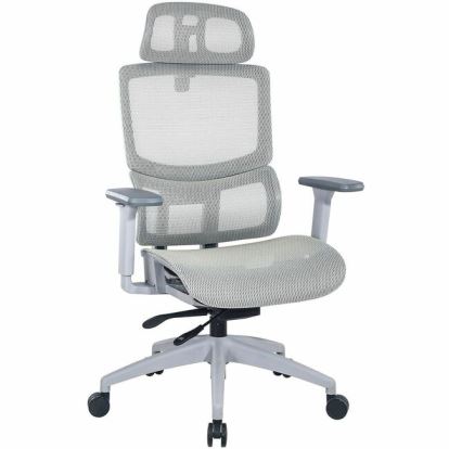 Lorell Ripley All-Mesh High-Back Chair with Articulating Lumbar Support 1