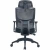 Lorell Ripley High Mesh-Back Chair with Articulating Lumbar Support 4