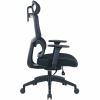 Lorell Ripley High Mesh-Back Chair with Articulating Lumbar Support 6