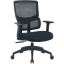Lorell Ripley Mid Mesh-Back Chair with Articulating Lumbar Support 1