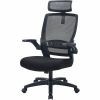 Lorell Lanser Mesh-Back Chair with Flip-Up Arms 4