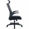 Lorell Lanser Mesh-Back Chair with Flip-Up Arms 5