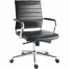 Lorell Tempo Modern Mid-Back Manager Chair 1
