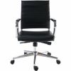 Lorell Tempo Modern Mid-Back Manager Chair 3