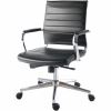 Lorell Tempo Modern Mid-Back Manager Chair 5