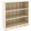 Lorell Sturdy 3-Shelf Bookcase 1