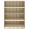 Lorell Sturdy 4-Shelf Bookcase 2