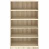 Lorell Sturdy 5-Shelf Bookcase 2
