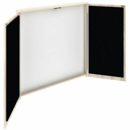 Lorell Dry-Erase Whiteboard Presentation Cabinet 1