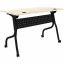 Lorell Modern Elm/Black Flip-Up Training Tables 1