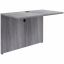 Lorell Weathered Charcoal Laminate Desking 1
