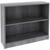 Lorell Weathered Charcoal Laminate Bookcase 1