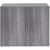 Lorell Weathered Charcoal Laminate Bookcase 3