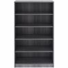 Lorell Weathered Charcoal Laminate Bookcase 2