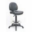 Lorell Millenia Series Adjustable Task Stool with Back 1