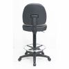 Lorell Millenia Series Adjustable Task Stool with Back 3