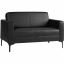 Lorell Soft-Seating Loveseat with Power Charging 1