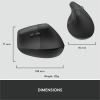 Logitech Lift Ergo Mouse 9