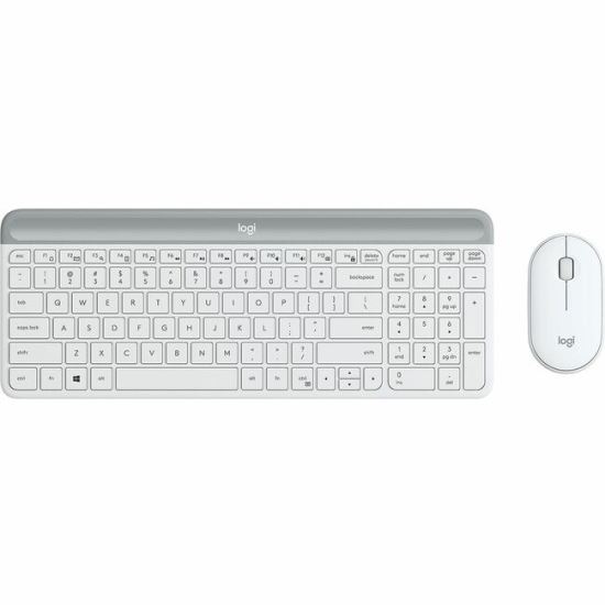 Logitech Slim Wireless Keyboard and Mouse Combo MK470 1