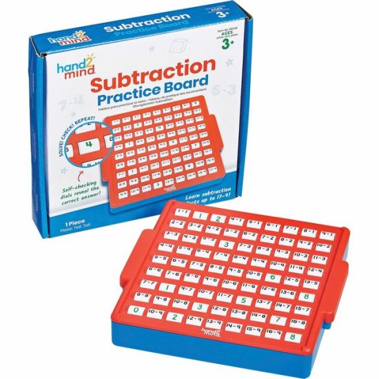 Learning Resources Subtraction Skills Practice Board 1