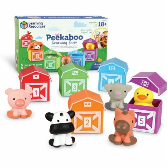 Learning Resources Peekaboo Learning Farm 1