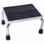 Medline Non-Slip Chrome Footstool 1