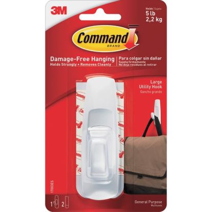 Command Strip Adhesive Hooks 1