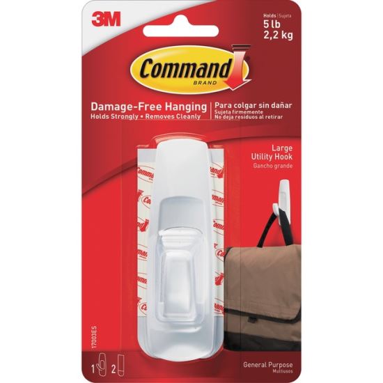 Command Strip Adhesive Hooks 1
