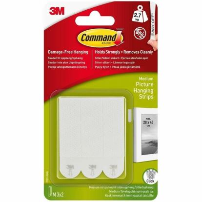 Command Medium Adhesive Picture Hanging Strips 1
