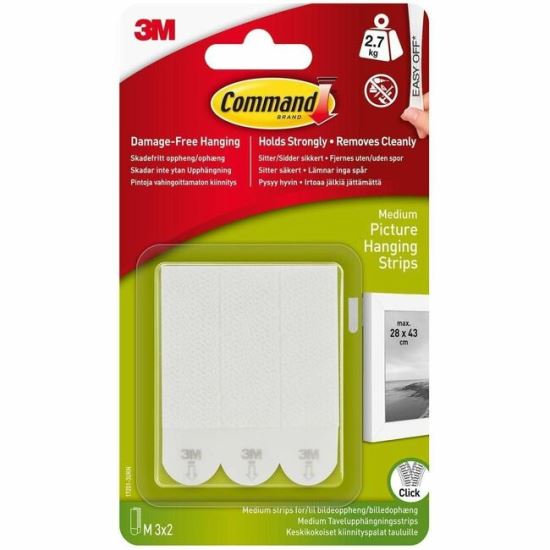 Command Medium Adhesive Picture Hanging Strips 1