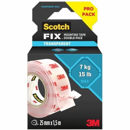 Scotch Scotch-Mount Clear Double-Sided Mounting Tape 1