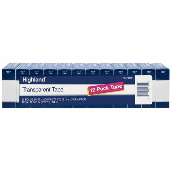 3M Highland Transparent Light-duty Tape 1
